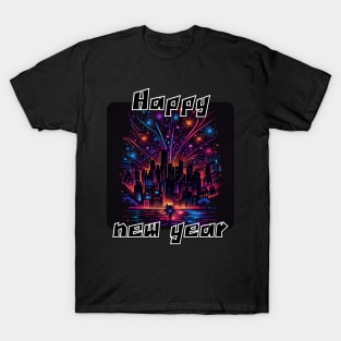 Graffiti Style - Happy New Year 2 (en) T-Shirt